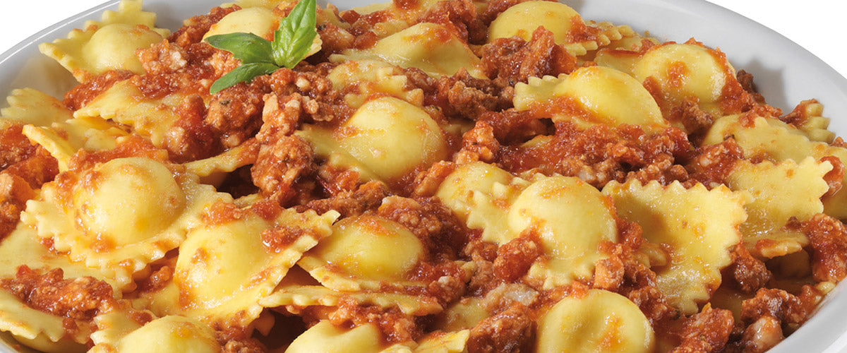 Homemade Ravioli With Ragù (Meat Sauce)