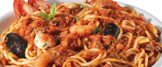 Spaghetti With Seafood Sauce